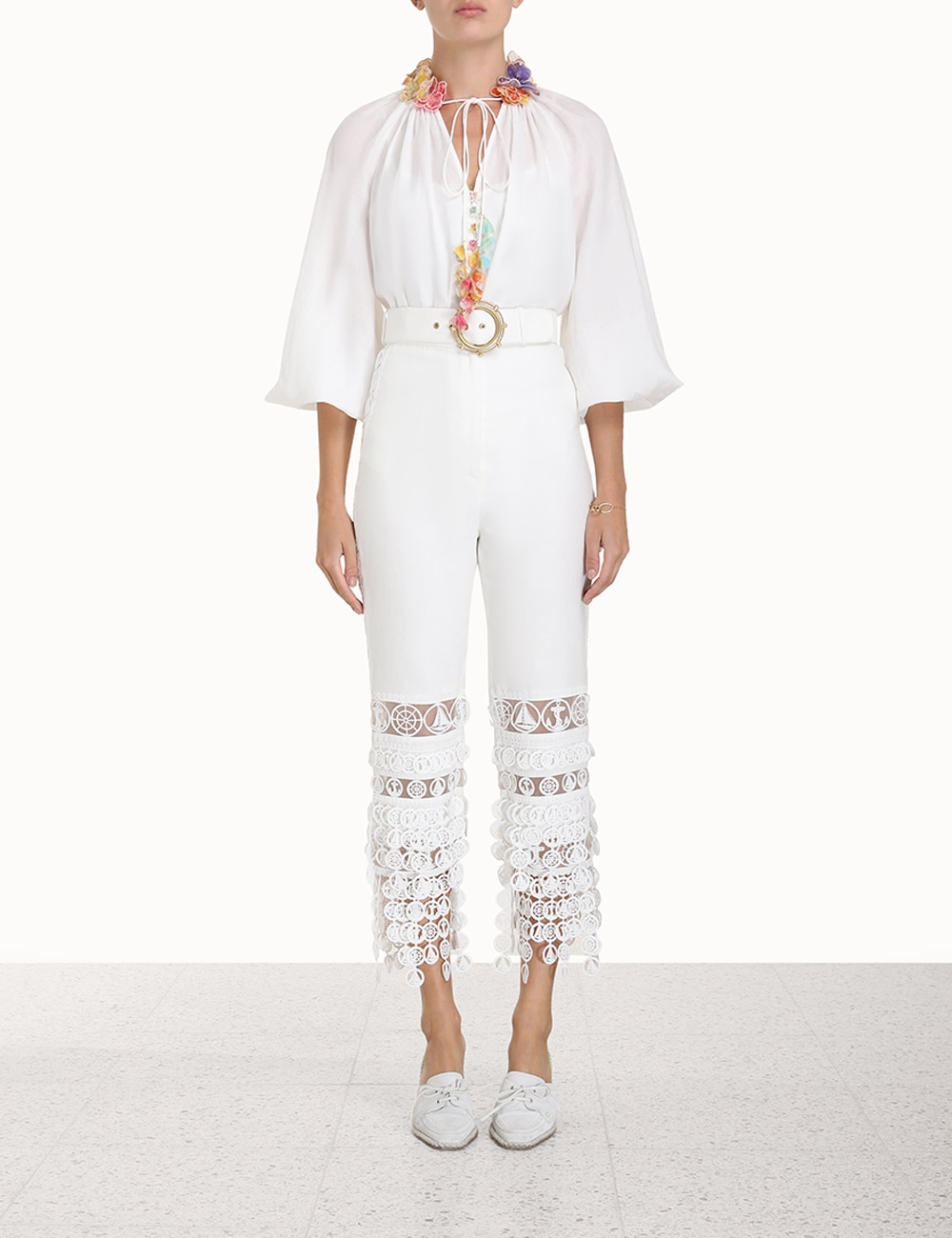 Zimmermann Corsair IRIS Seta Corsetto Tutina Taglia 2 