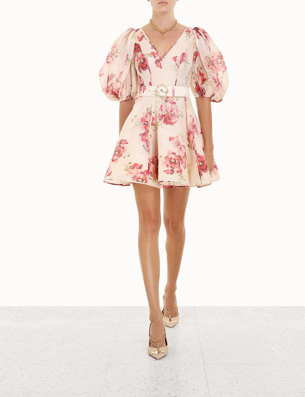 High Tide Puff Sleeve Mini