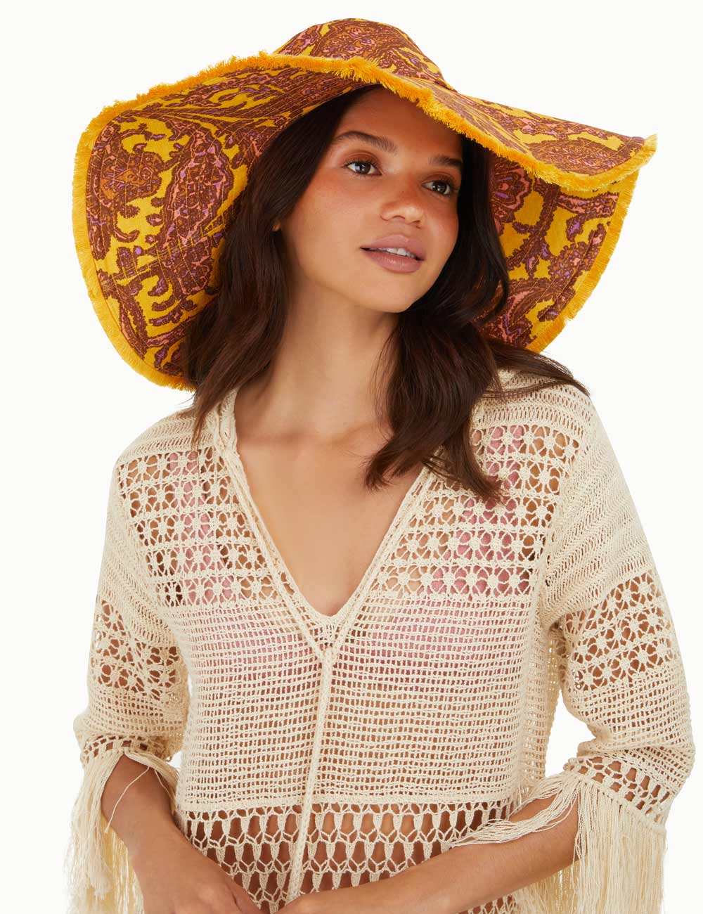 Frayed Floppy Hat