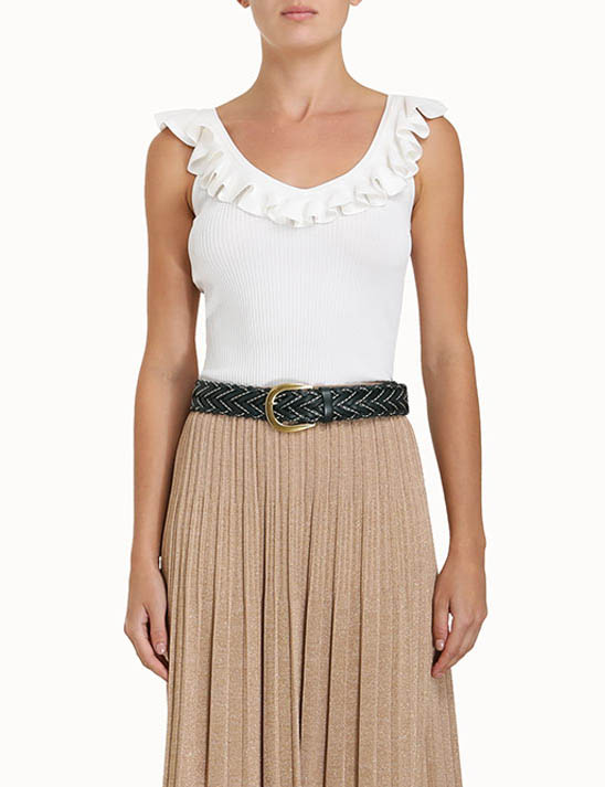 Stitch Weave Braid Belt