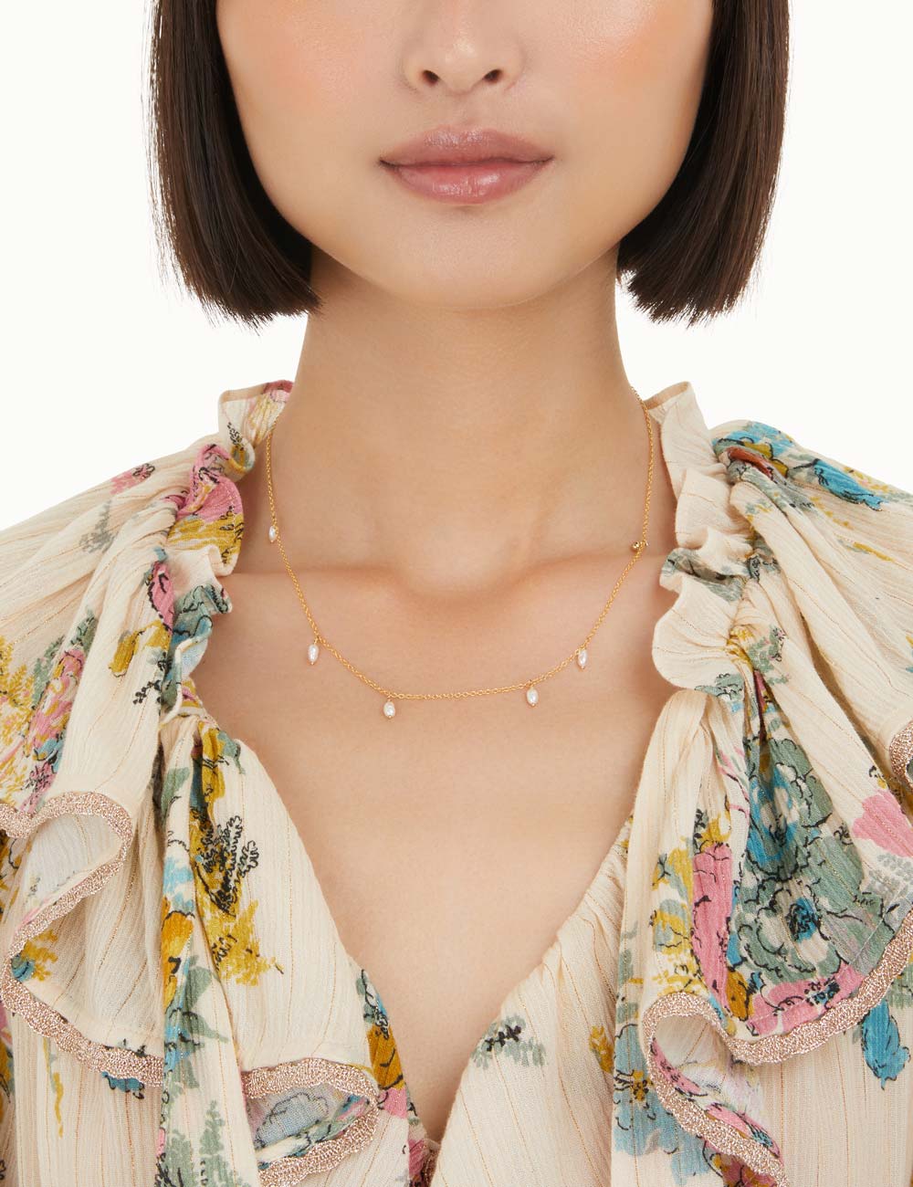 Pearl Drops Necklace