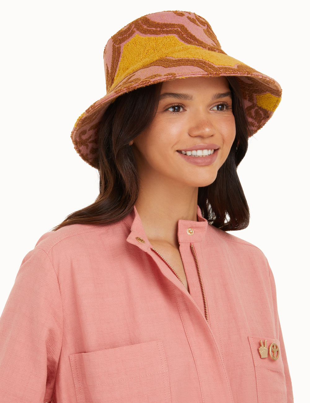 Jacquard Towel Bucket Hat