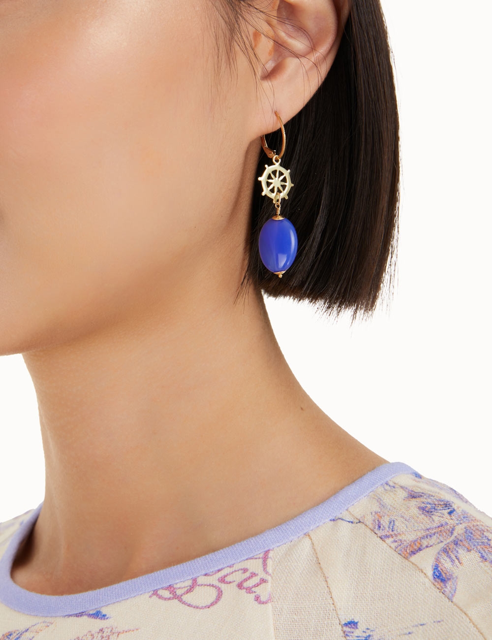 Boat Wheel Earrings