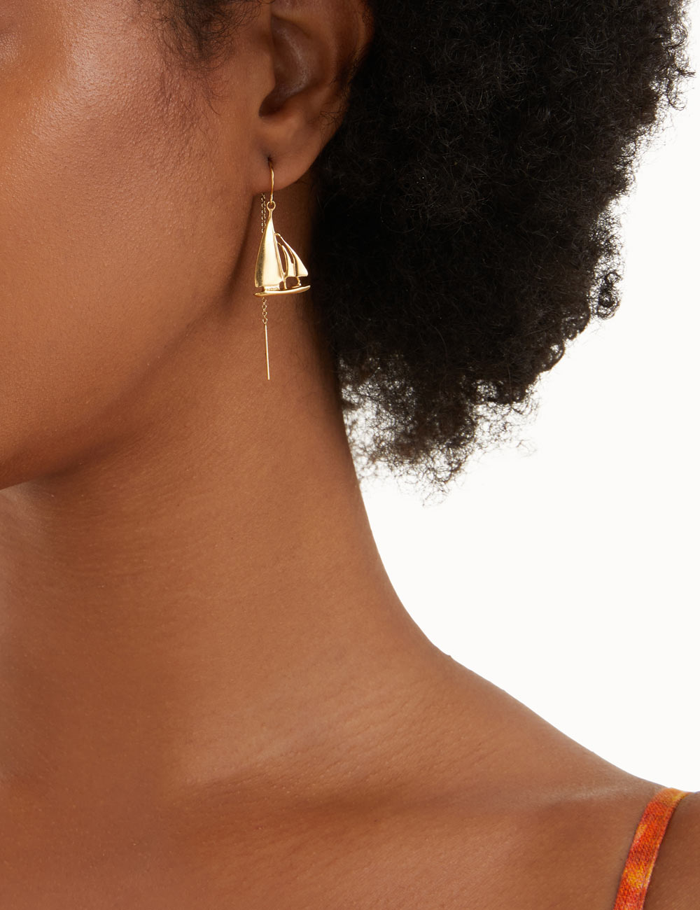 Anchor and Boat Earrings