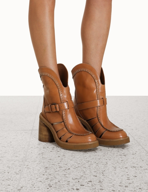Stacked Clog Boot