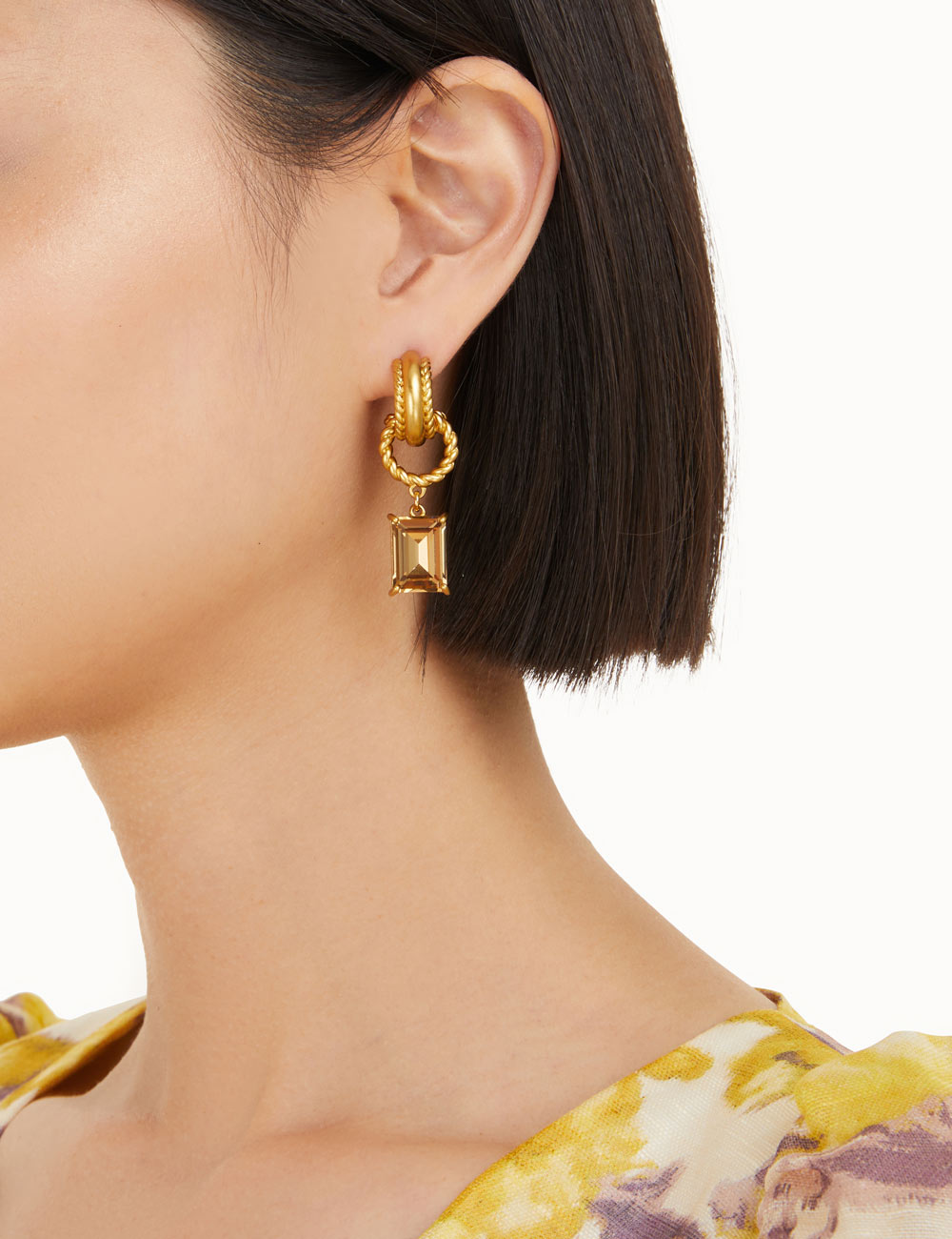 Crystal Drop Earrings