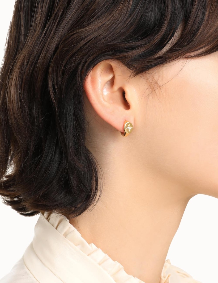 Signet Mini Earring