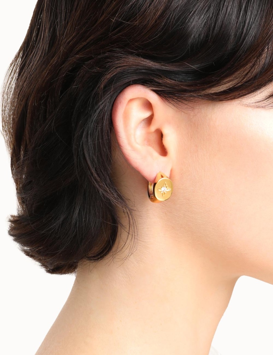 Signet Earring