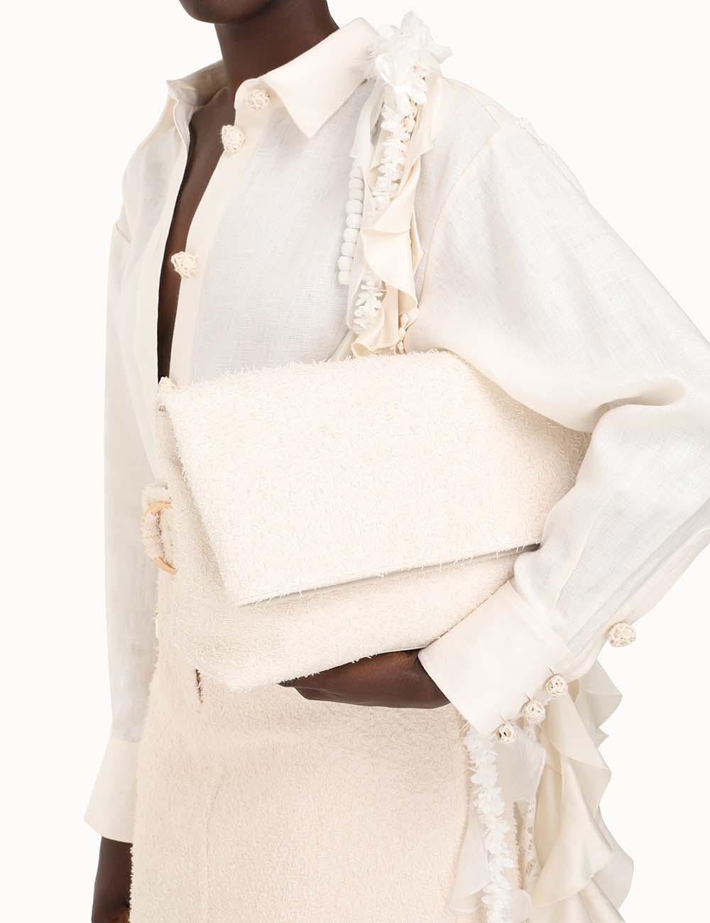 Terry Fold Over Clutch