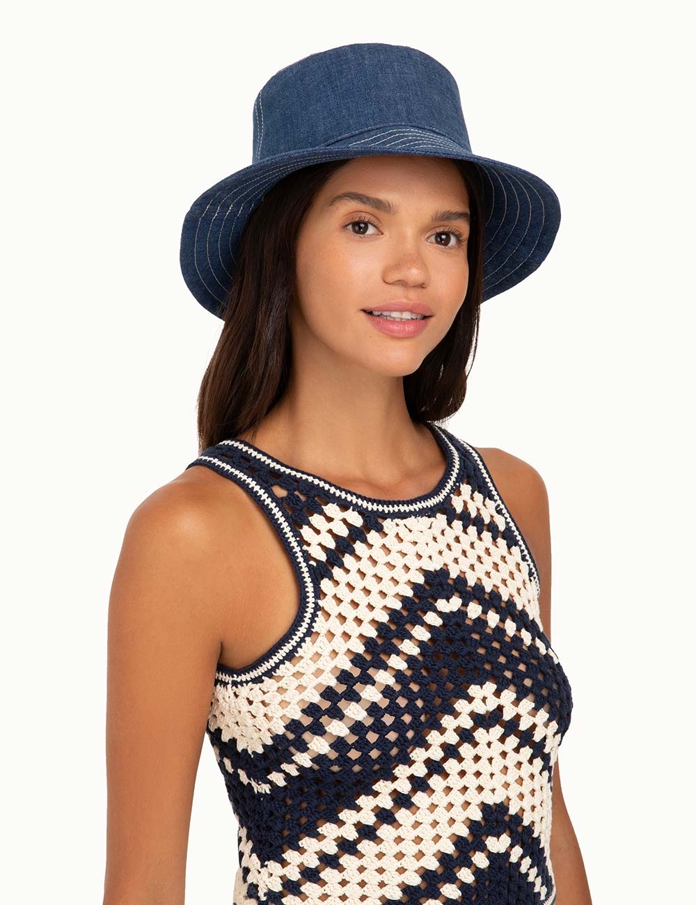 Denim Bucket Hat