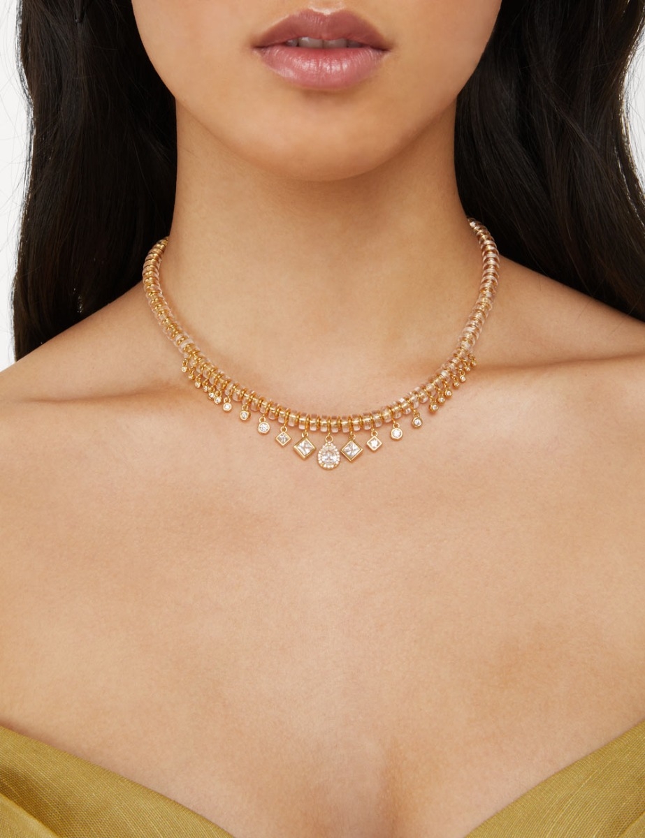 Crystal Beads Necklace