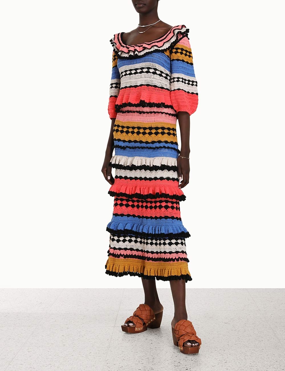 Tiggy Frill Tiered Skirt