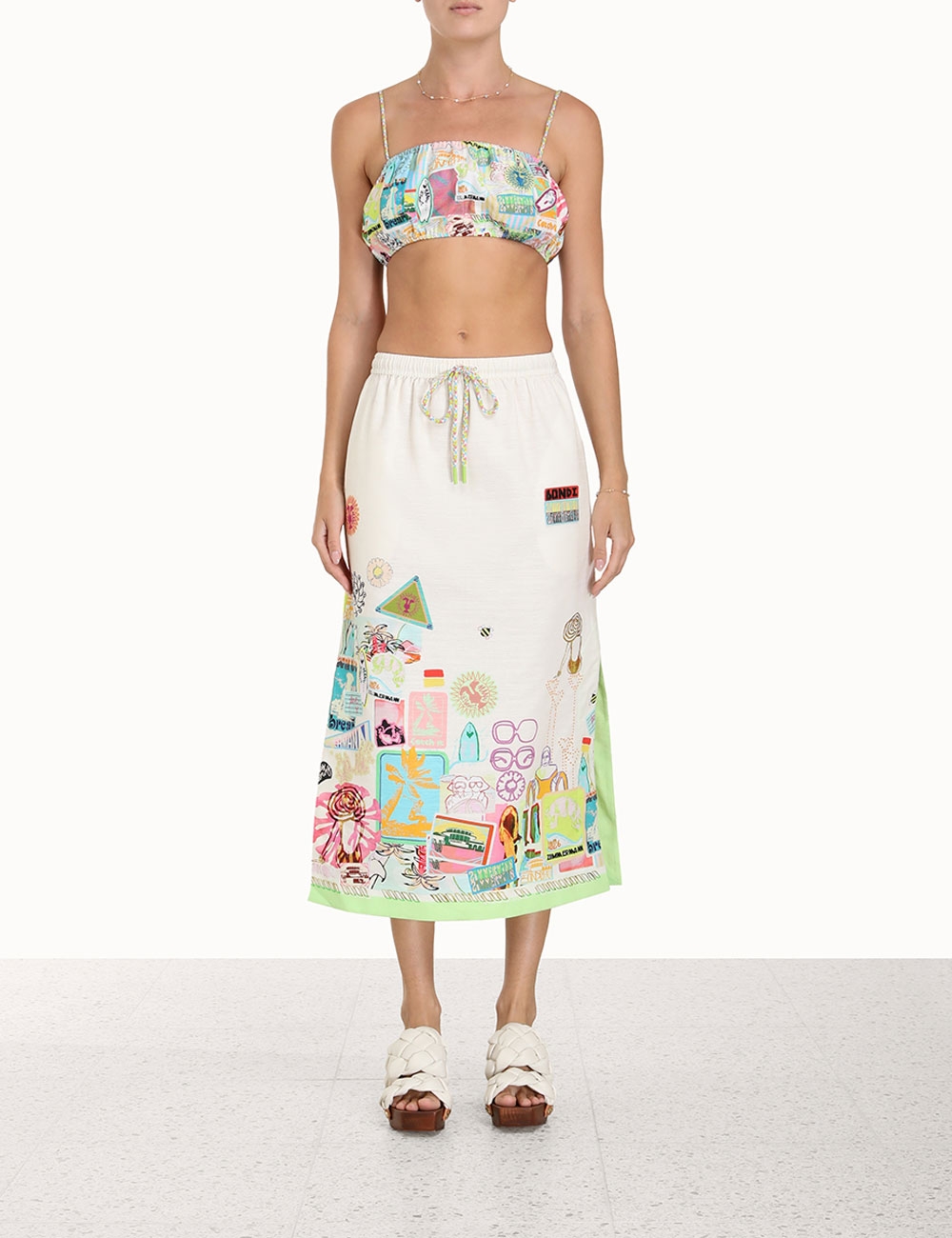 Tiggy Drawstring Skirt