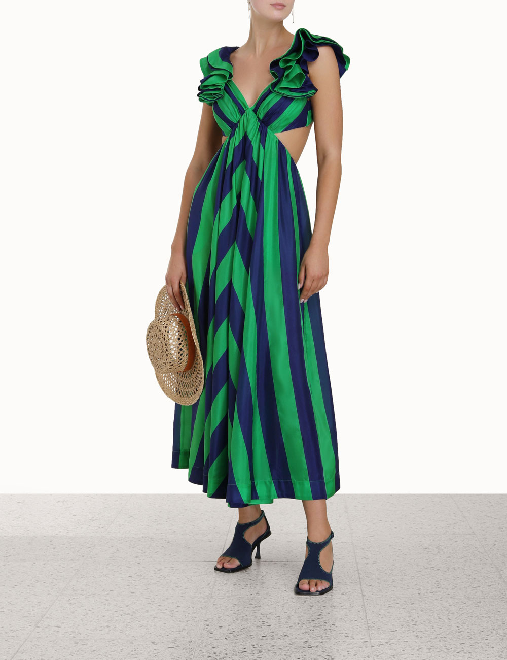 Tiggy Frill Shoulder Dress 