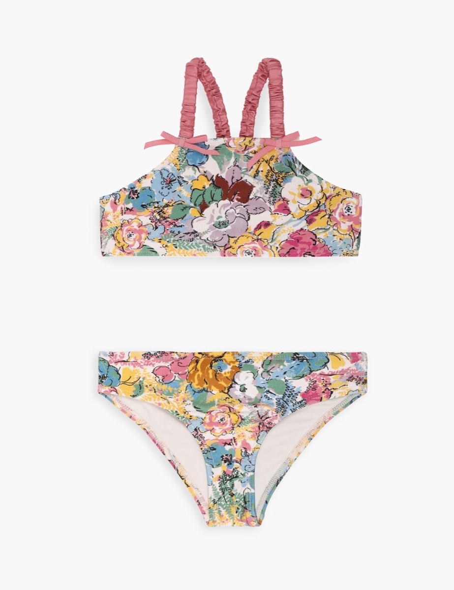 Clover Gathered Strap Bikini