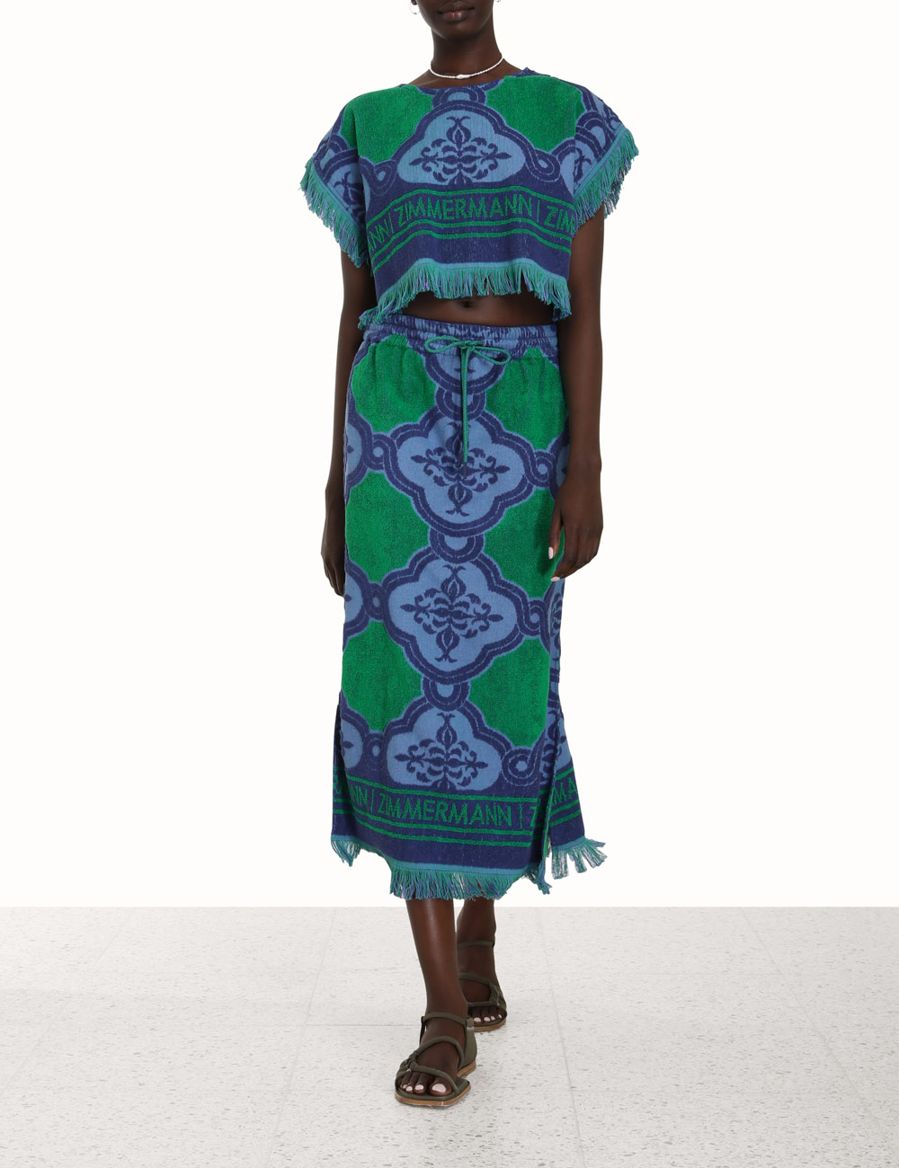 Tiggy Terry Drawstring Skirt