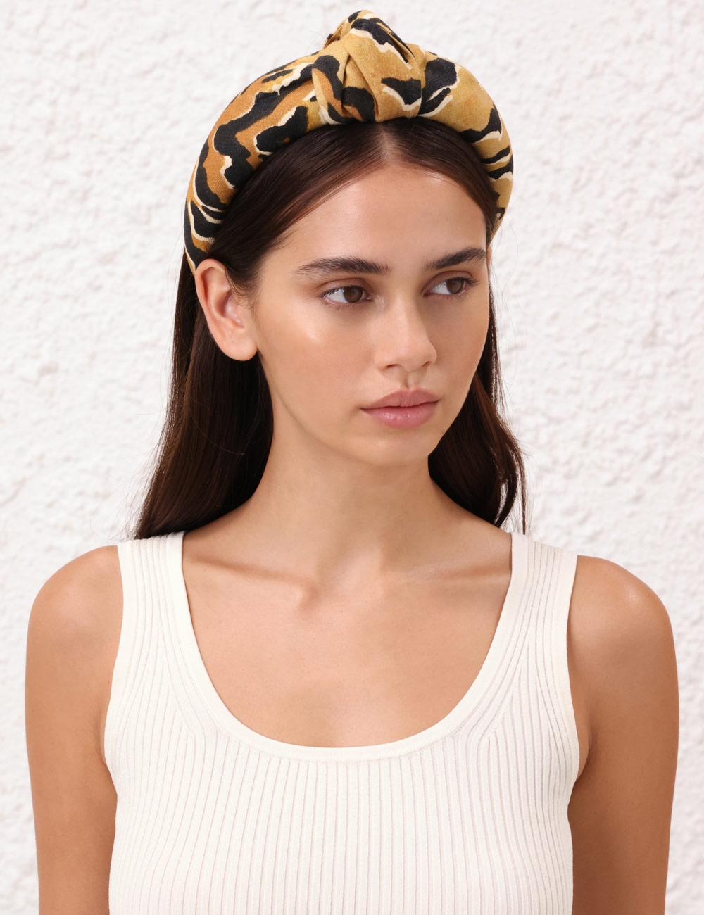 Printed Linen Headband