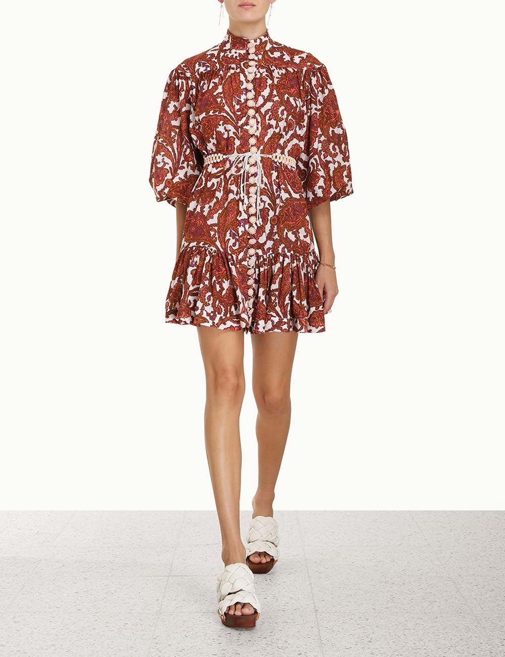 Tiggy Drop Waist Mini Dress