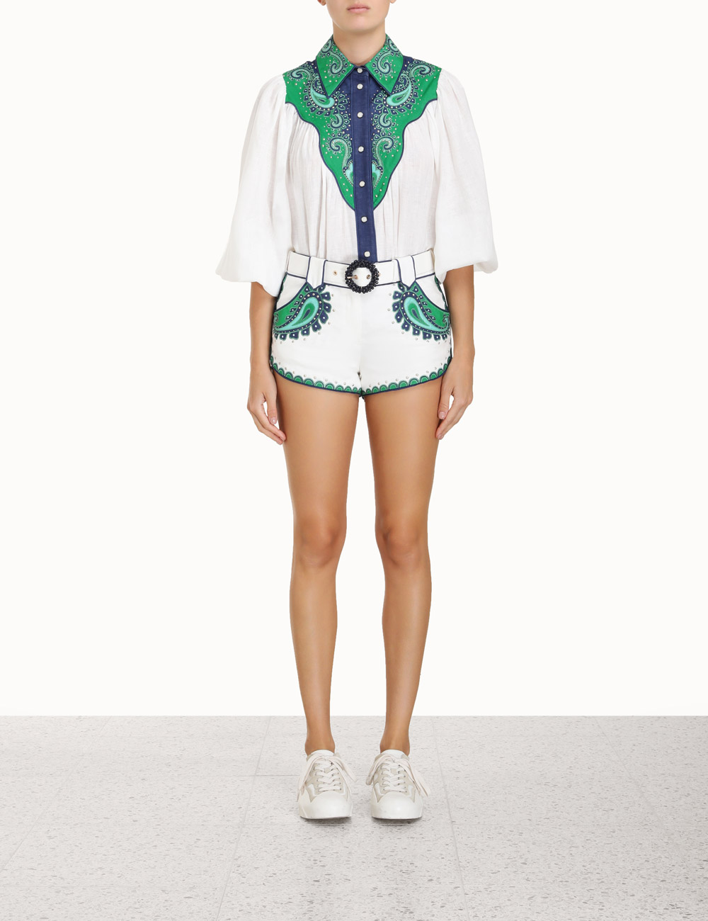 Tiggy Applique Billow Blouse