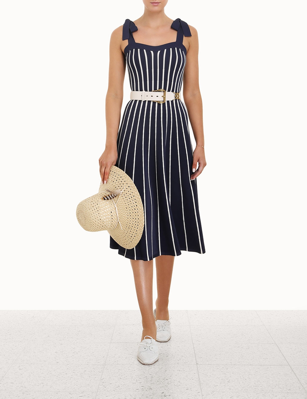 High Tide Tie Shoulder Dress
