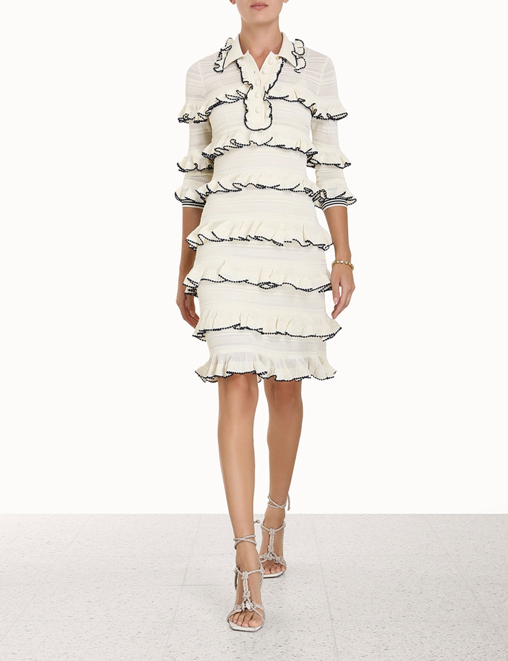 High Tide Frill Mini Dress
