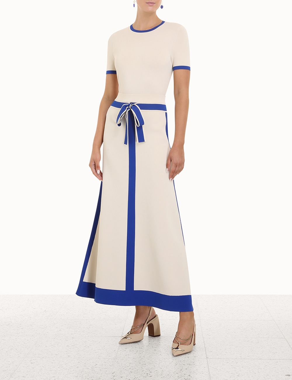 High Tide Bow Long Skirt