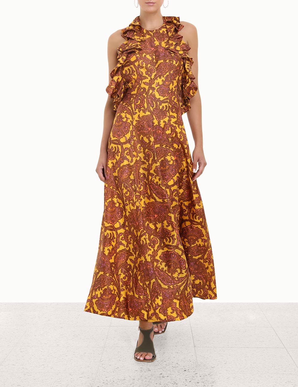 Tiggy Halter Long Dress