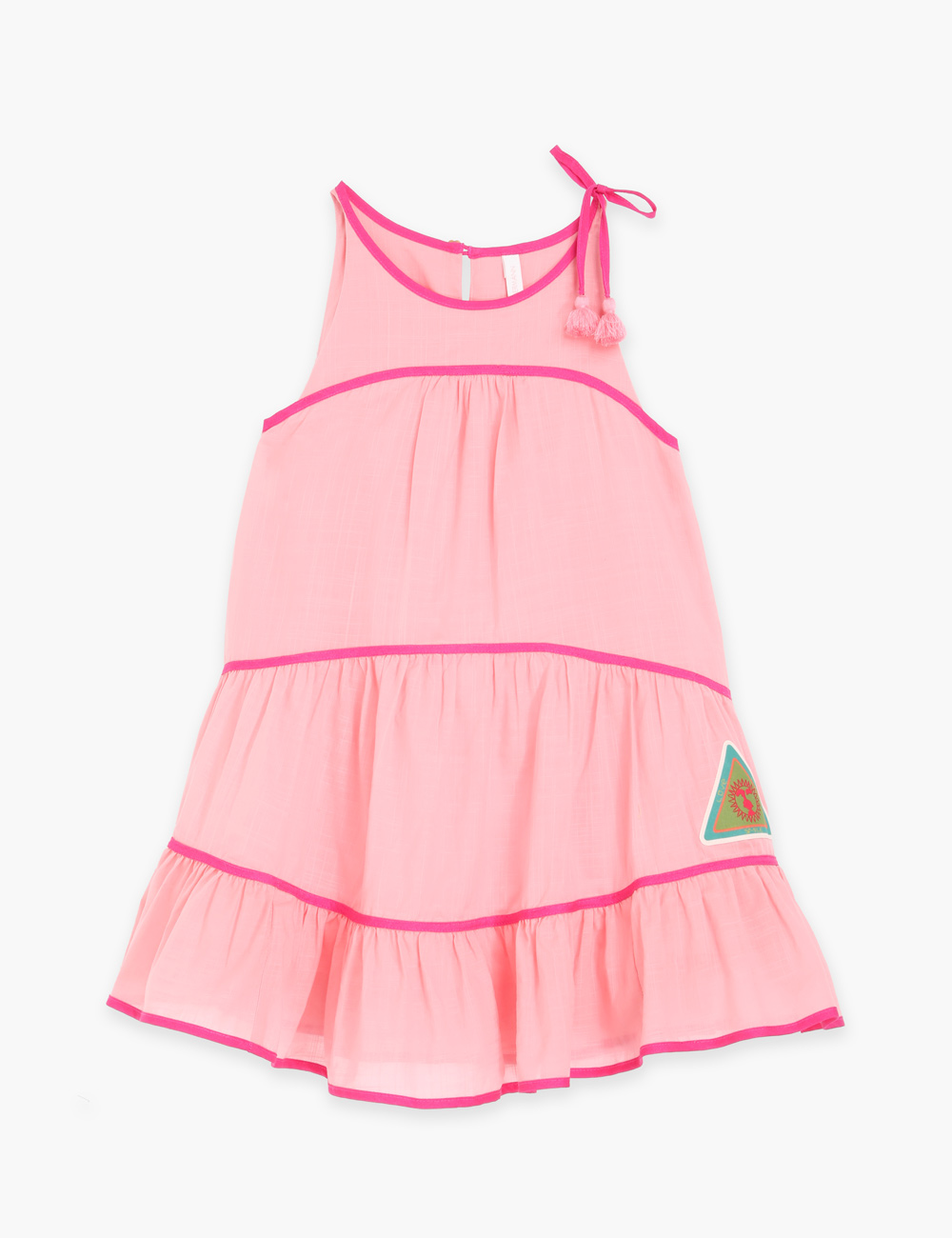 Tiggy Halter Tiered Dress 