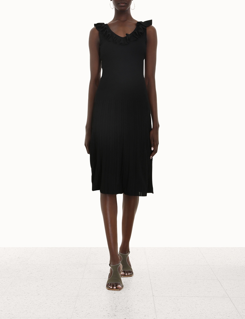 Tiggy Scoop Ruffle Tank Dress
