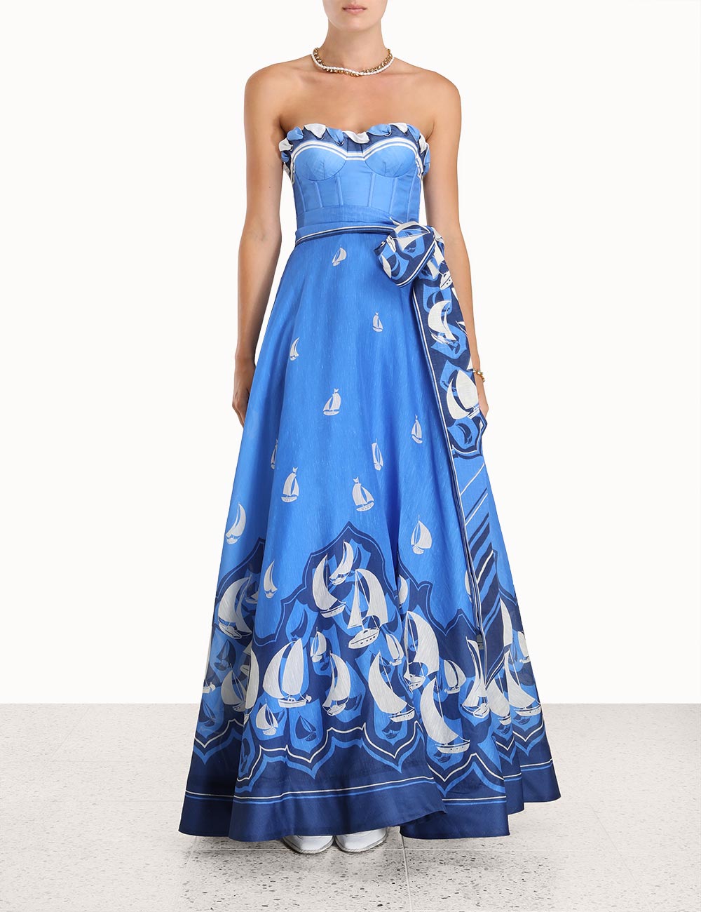 High Tide Eyelet Maxi Dress