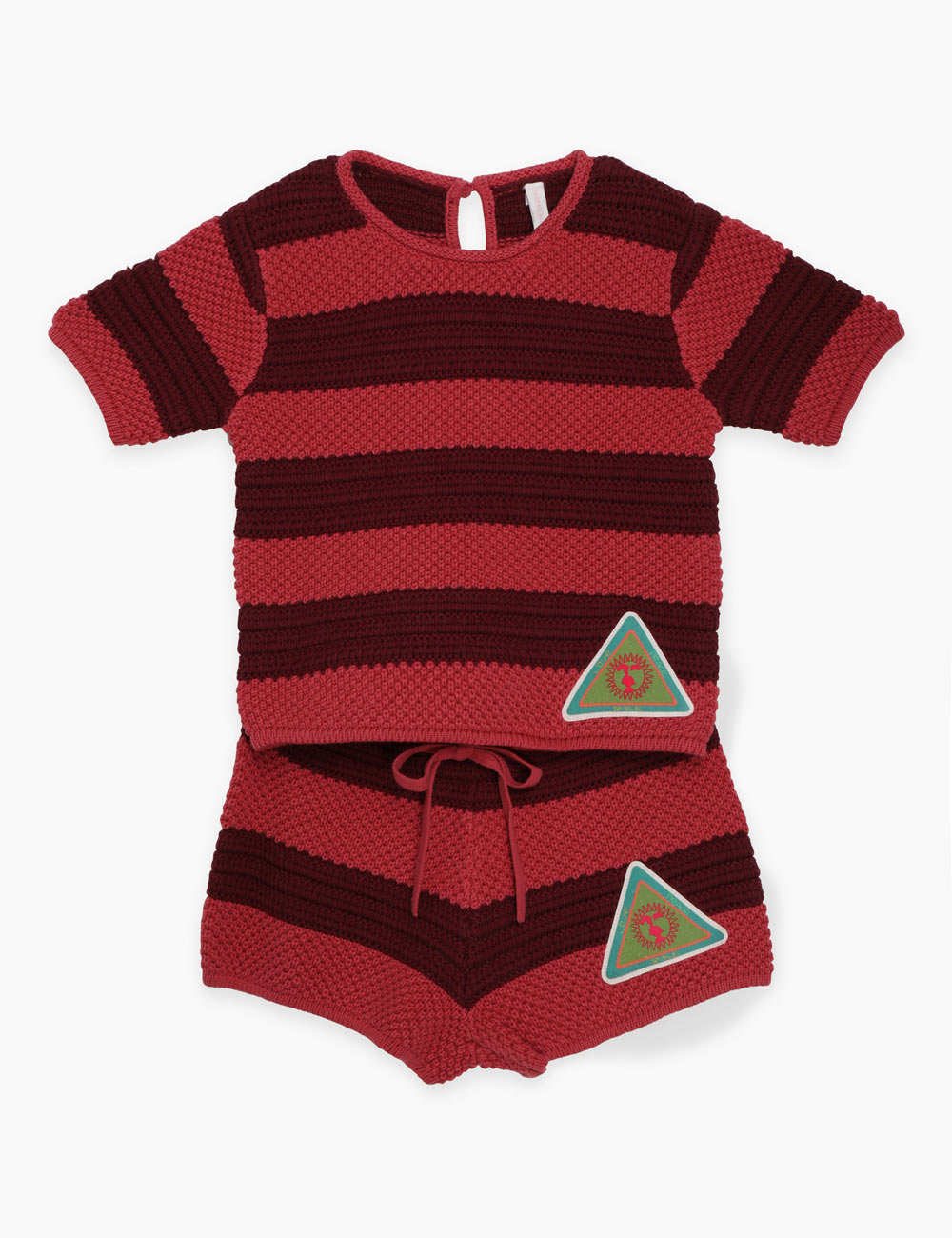 Tiggy Knit Stripe Tee 