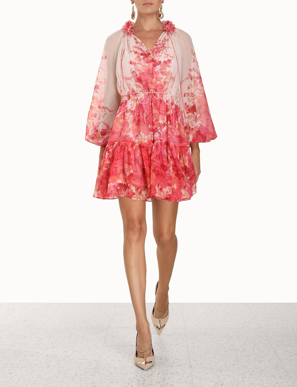 High Tide Lantern Mini Dress