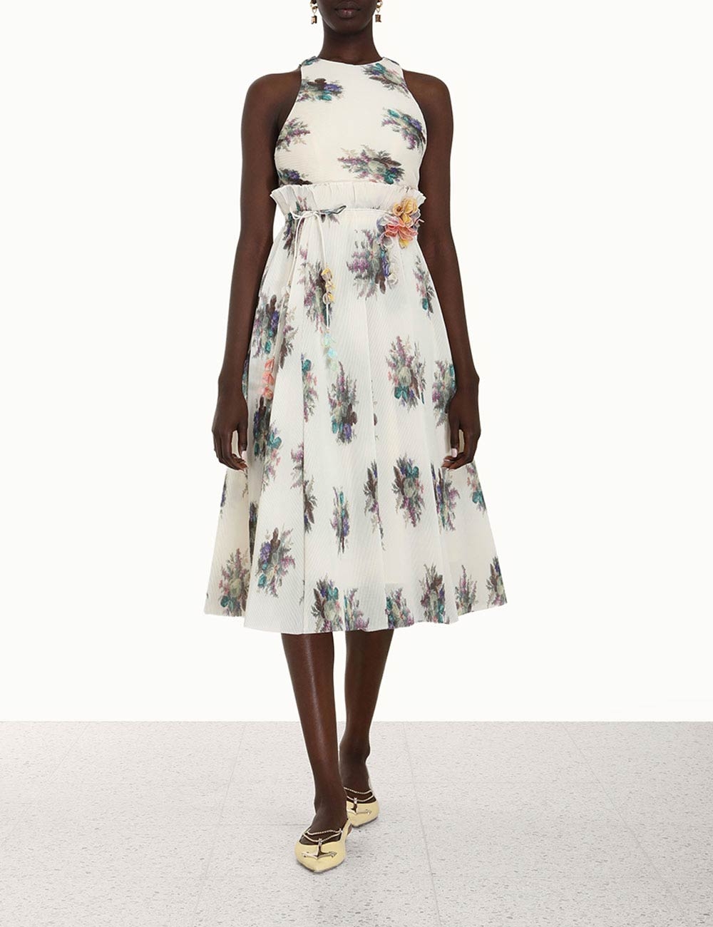 Pleated Picnic Dress