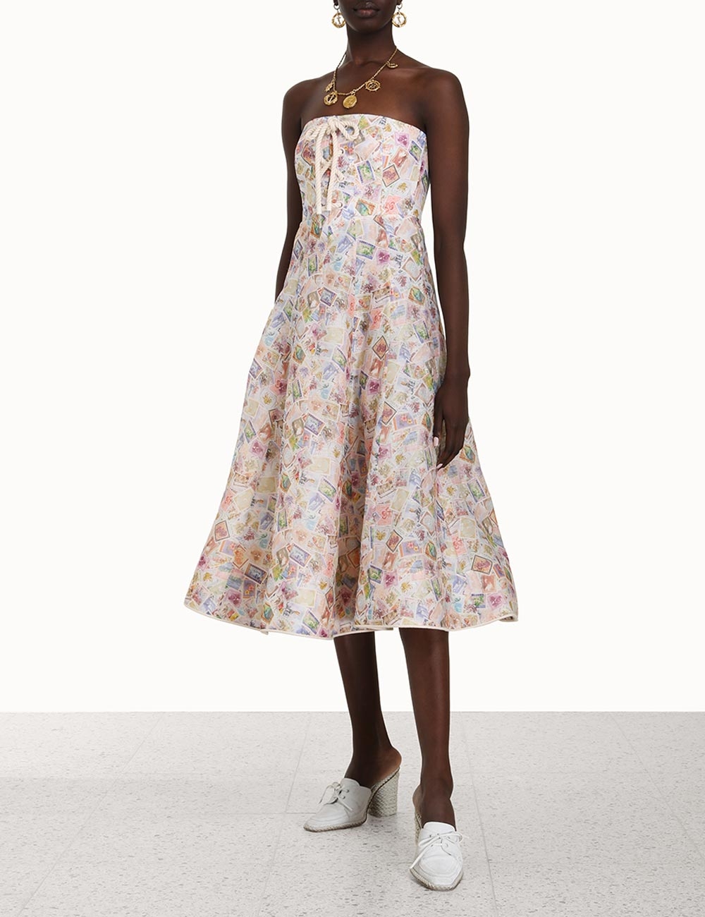 High Tide Laced Midi
