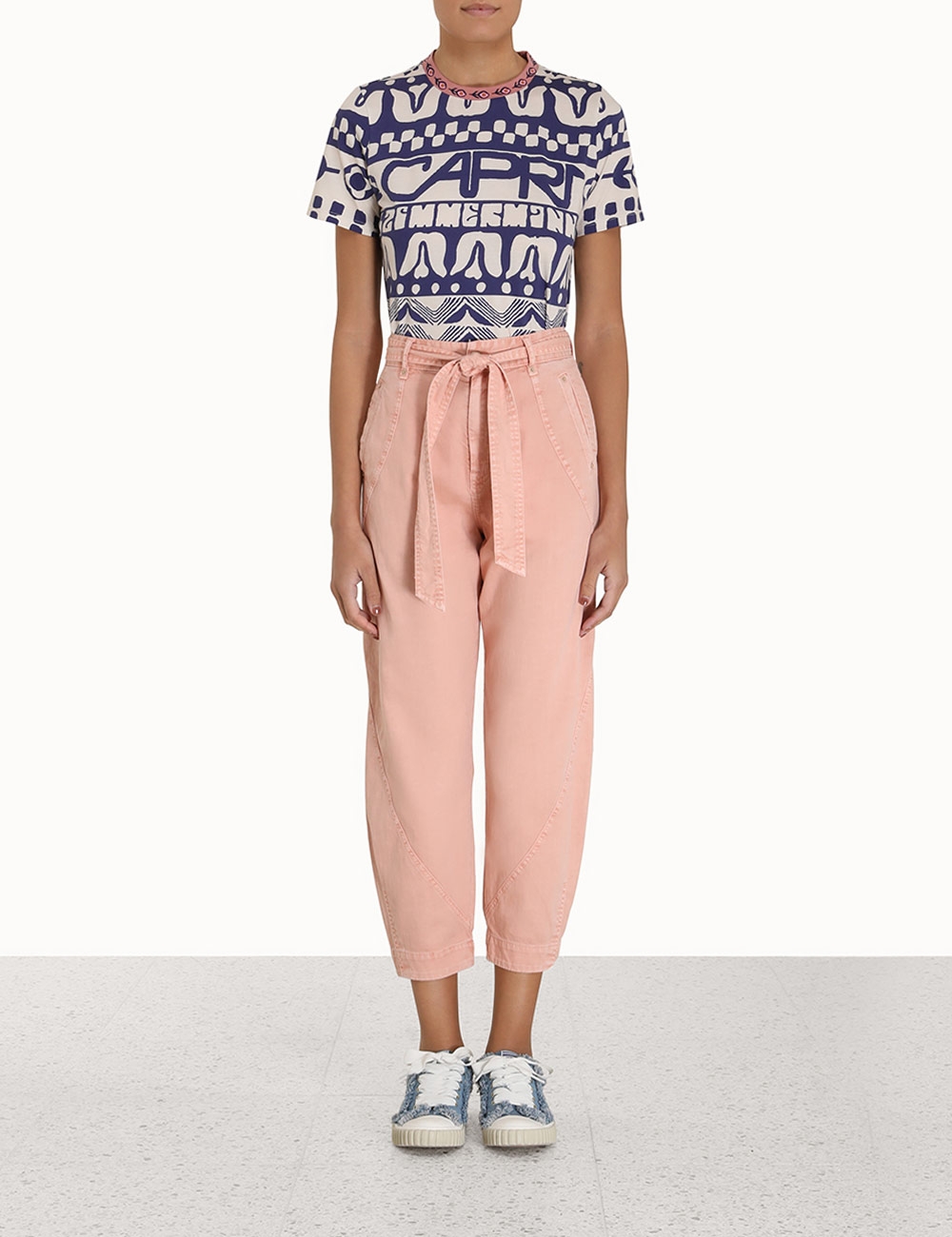 Capri Straight Fit Tee