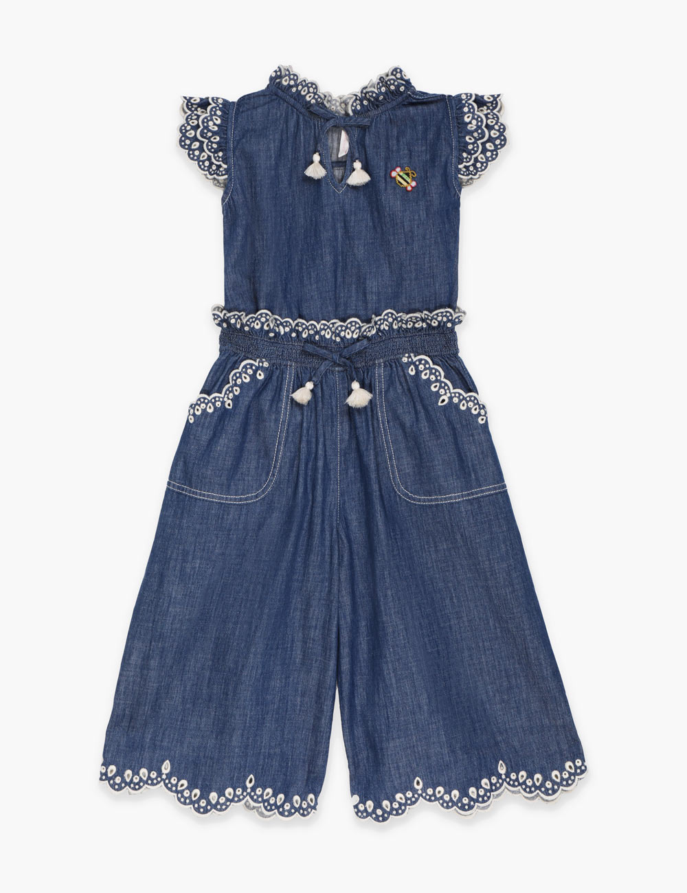 Tiggy Scallop Denim Pant