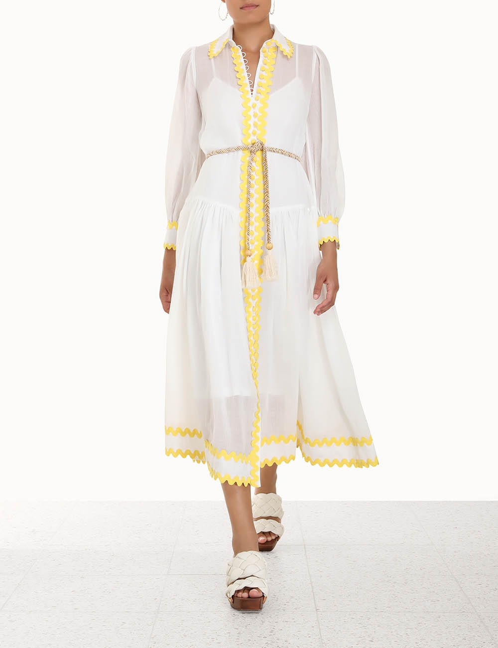 Cira Dropwaist Shirt Dress