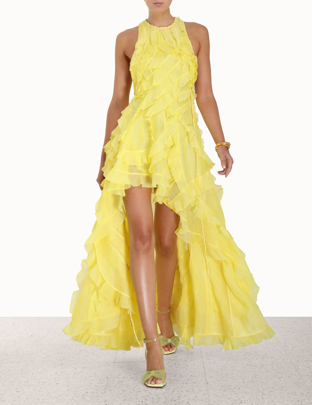 Wonderland Ruffle Gown