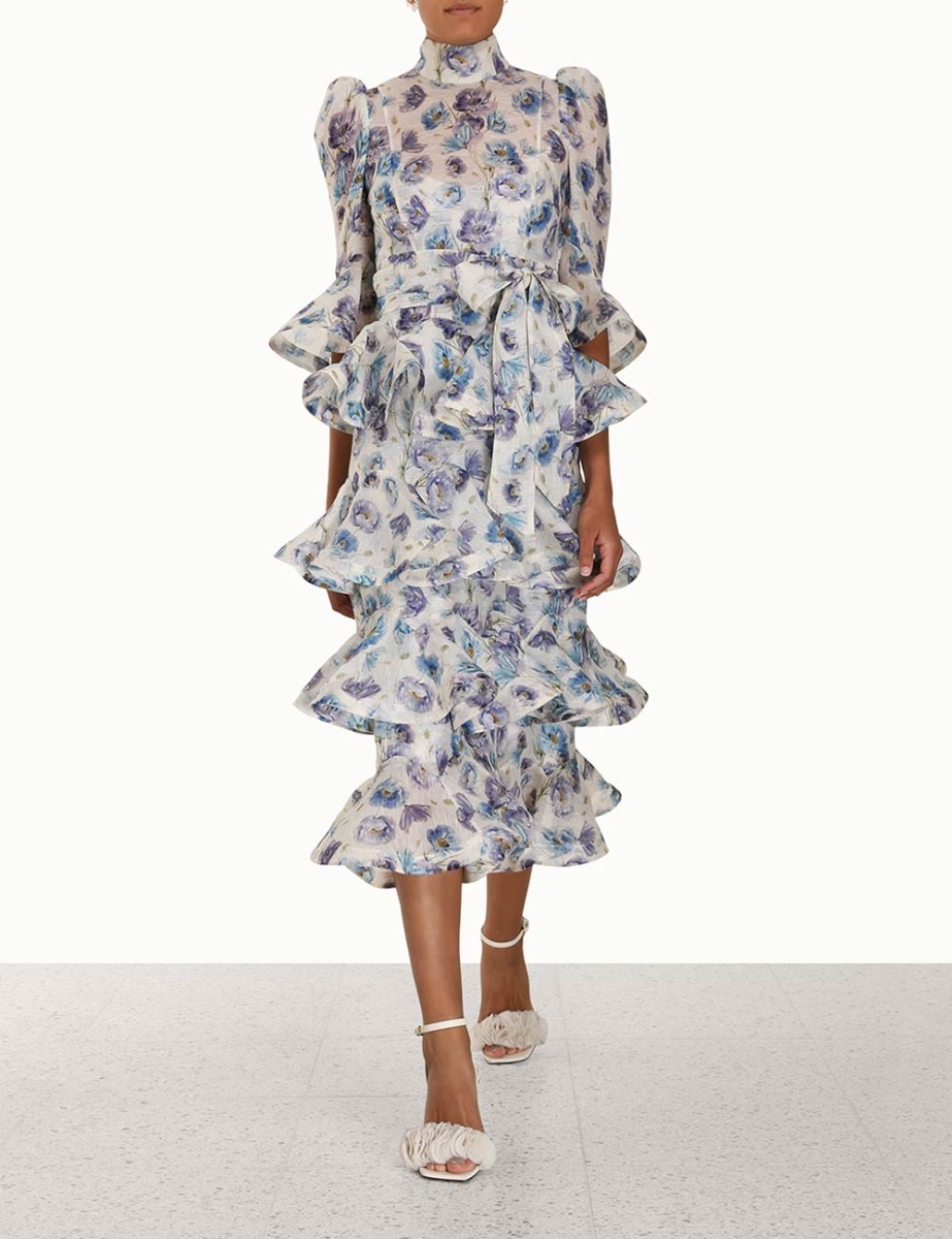 Tama Tiered Midi Dress