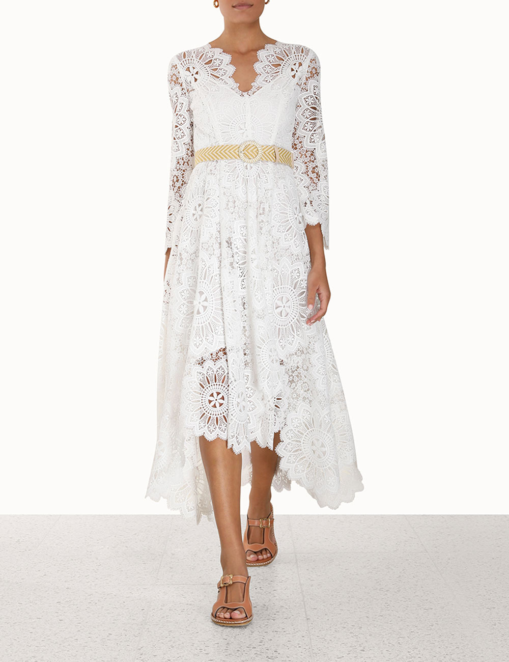 Chintz Doily Lace Dress