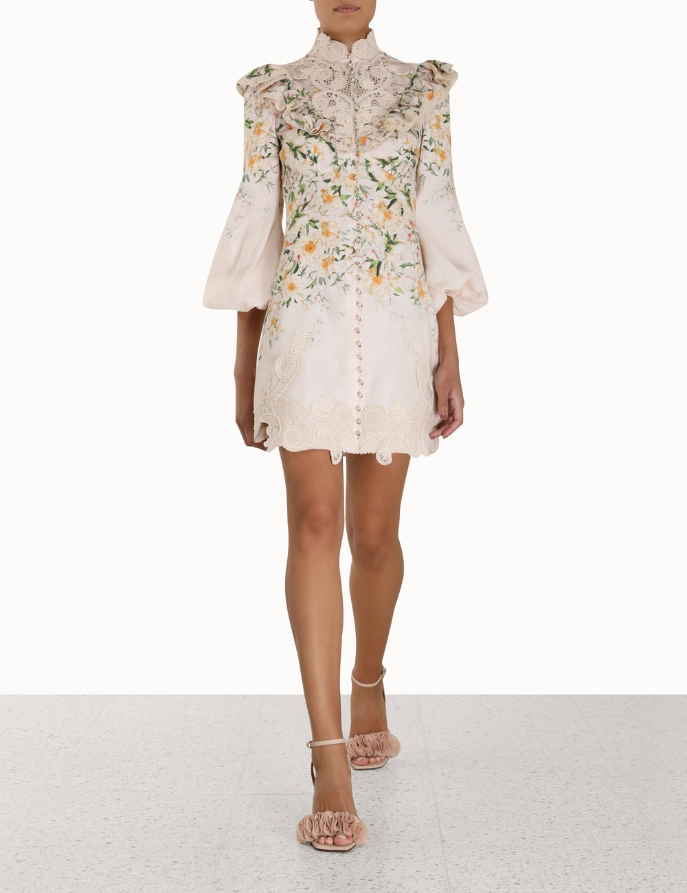 Coaster Battenburg Mini Dress