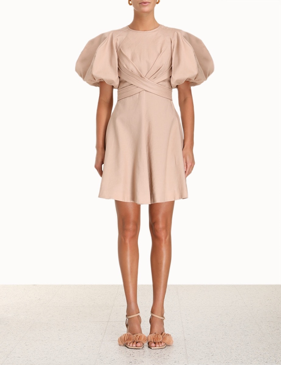 Wrap Mini Dress