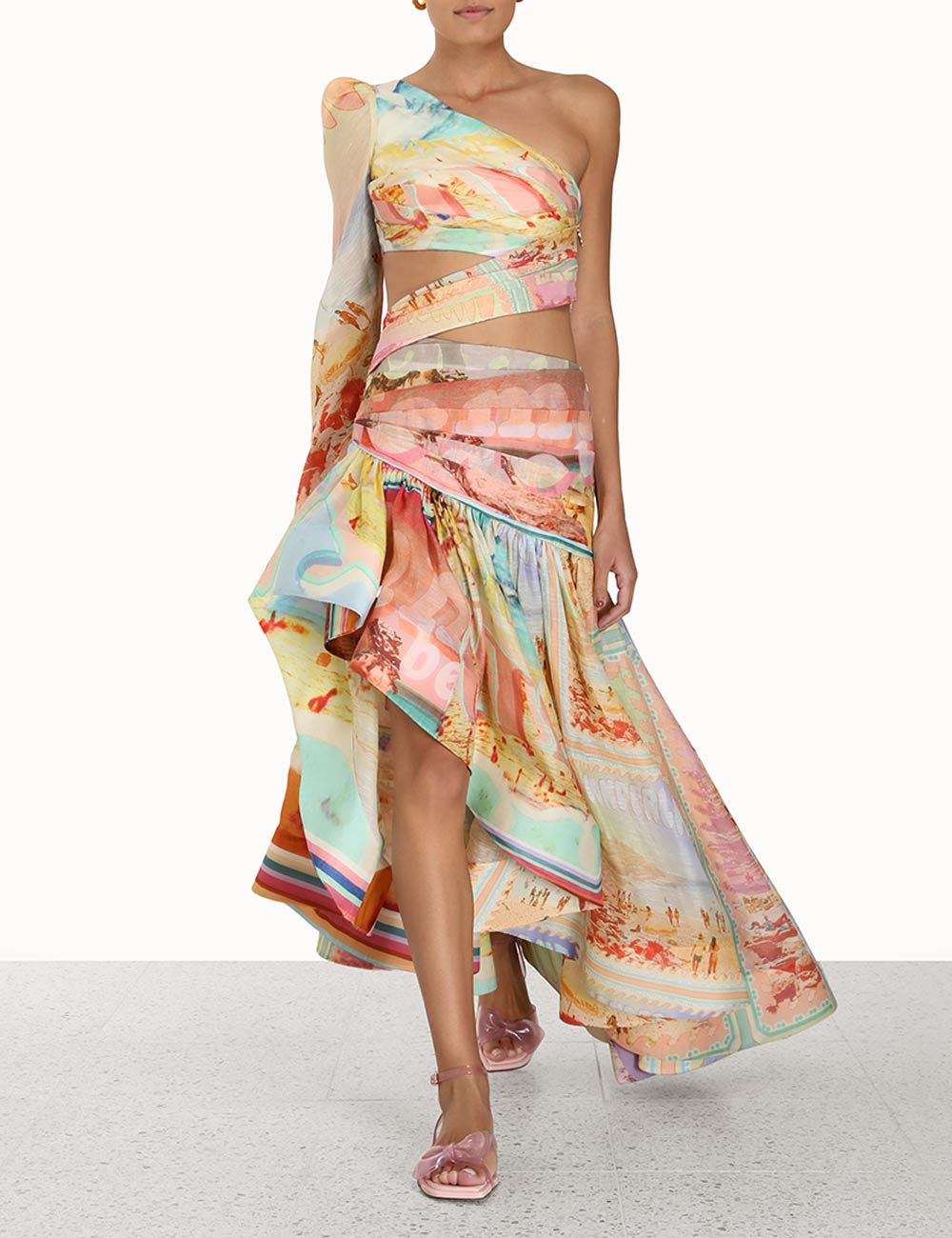 Tama Asymmetric Dress