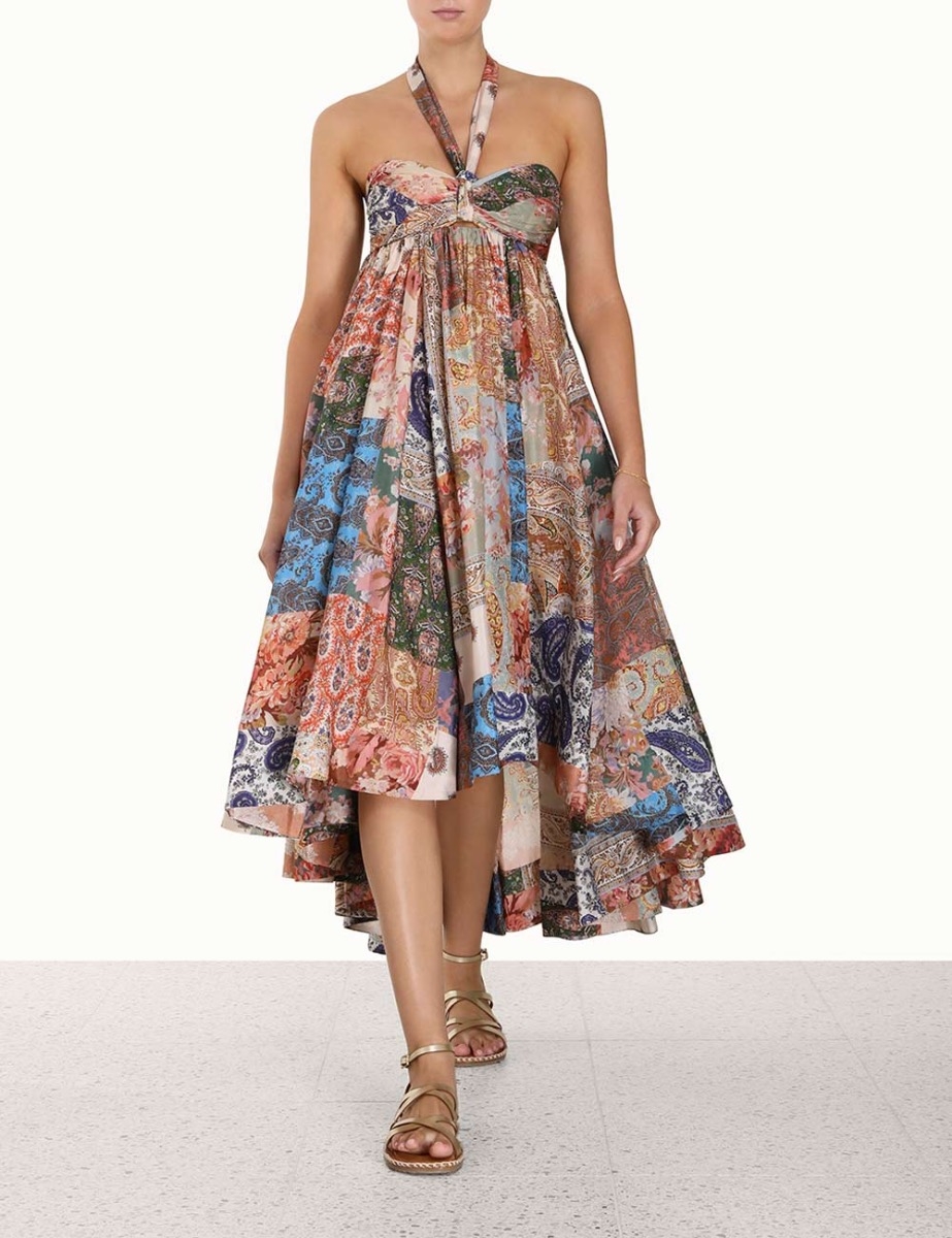 Devi Halter Maxi Dress