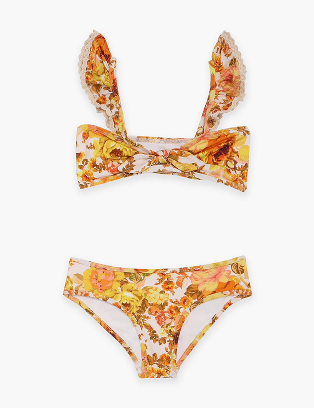 Raie Trim Tie Front Bikini