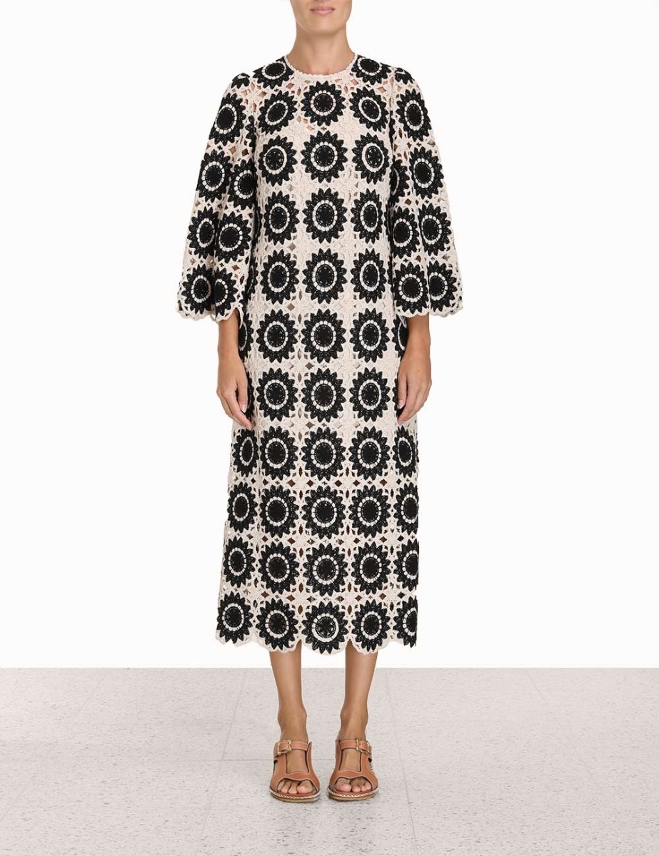 Ginger Lace Midi Dress