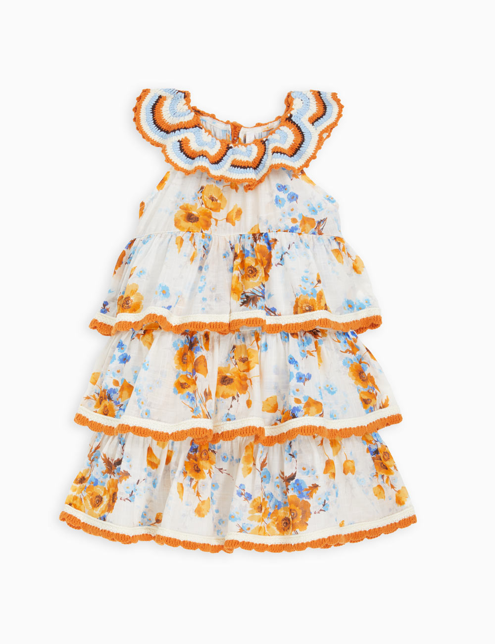 Halcyon Scallop Crochet Dress
