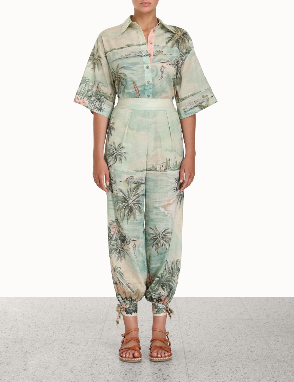 Vacay Tied Track Pant