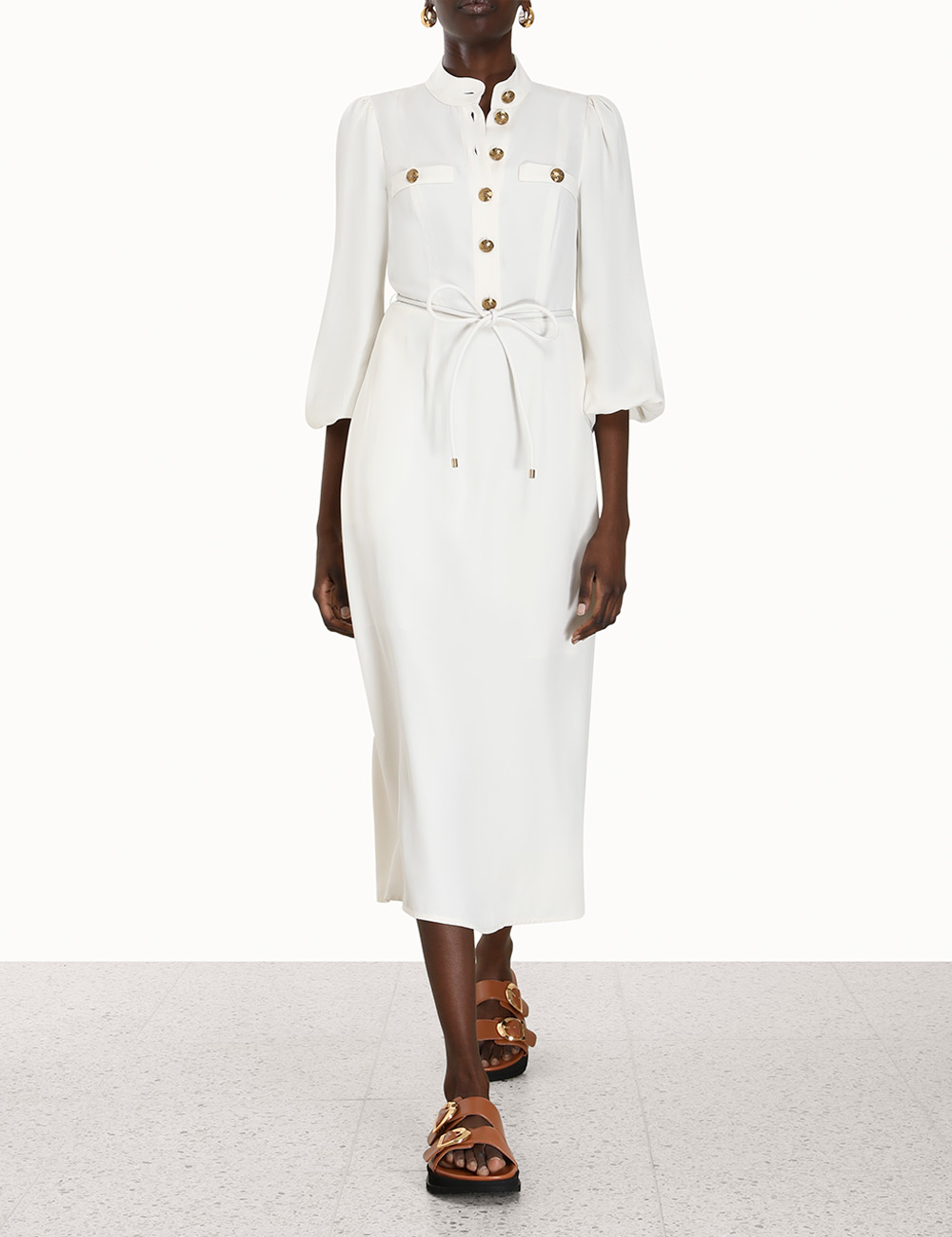 Utility Midi Dress