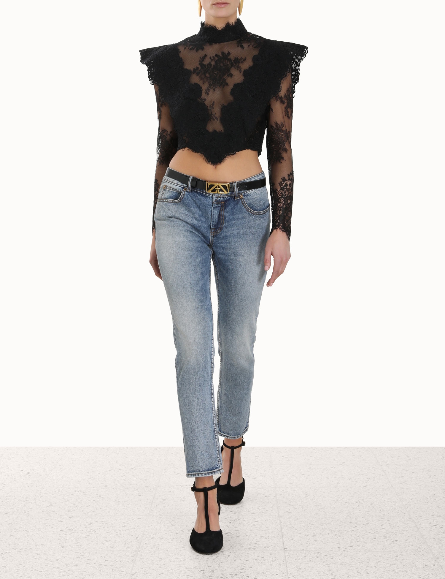 Sensory Lace Bodice Top